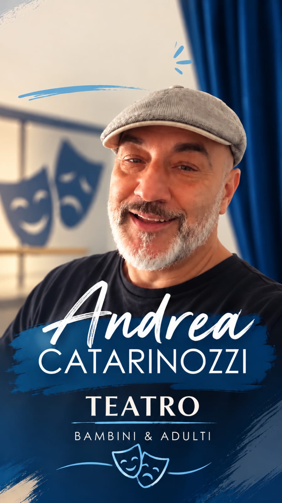 Andrea Catarinozzi, insegnante di teatro